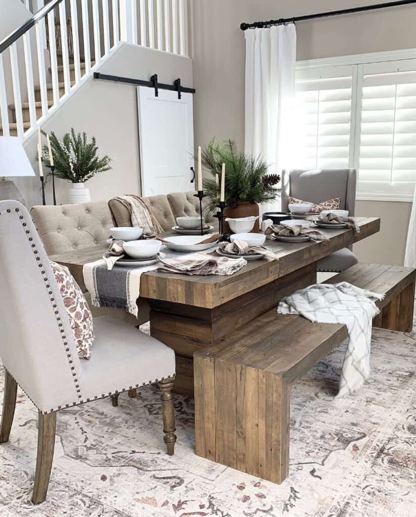 Neutral Greige Dining Room Ideas Soul & Lane