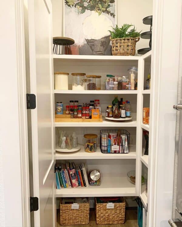 35 Farmhouse Pantry Ideas to Keep Your Kitchen Clutter-Free