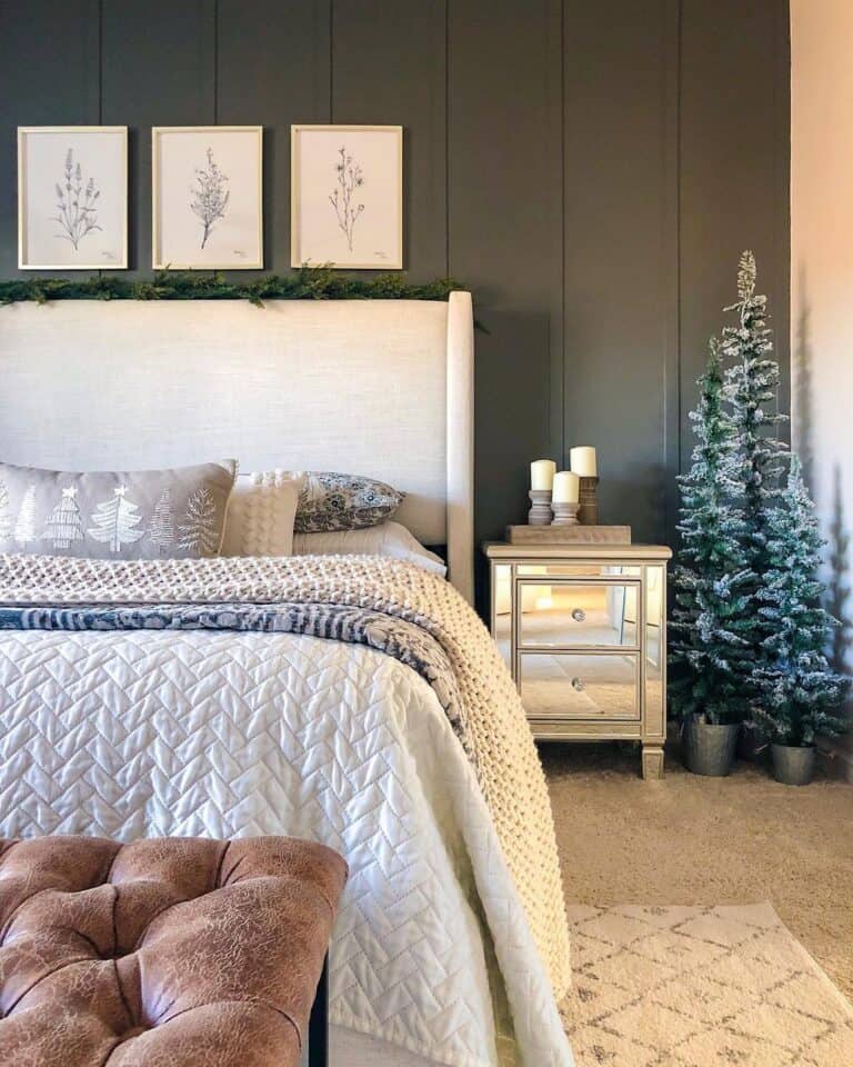 Pine Trees in a Bedroom
