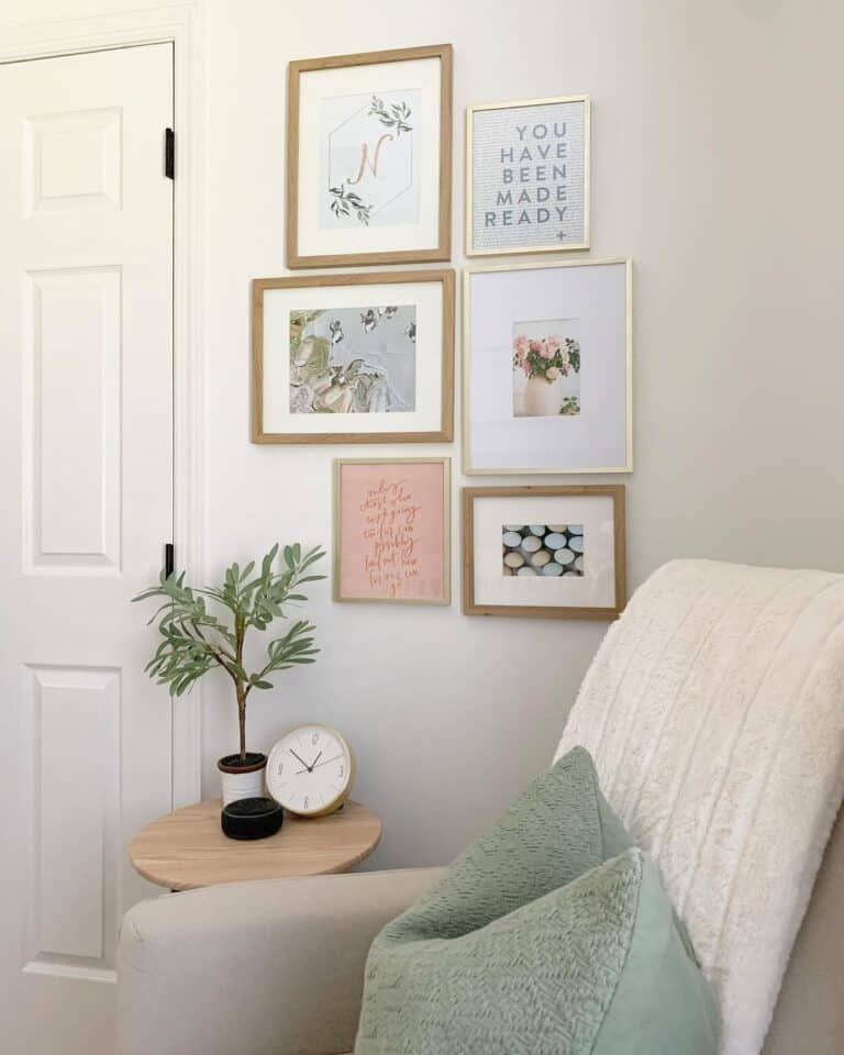 Reading Nook Gallery Wall