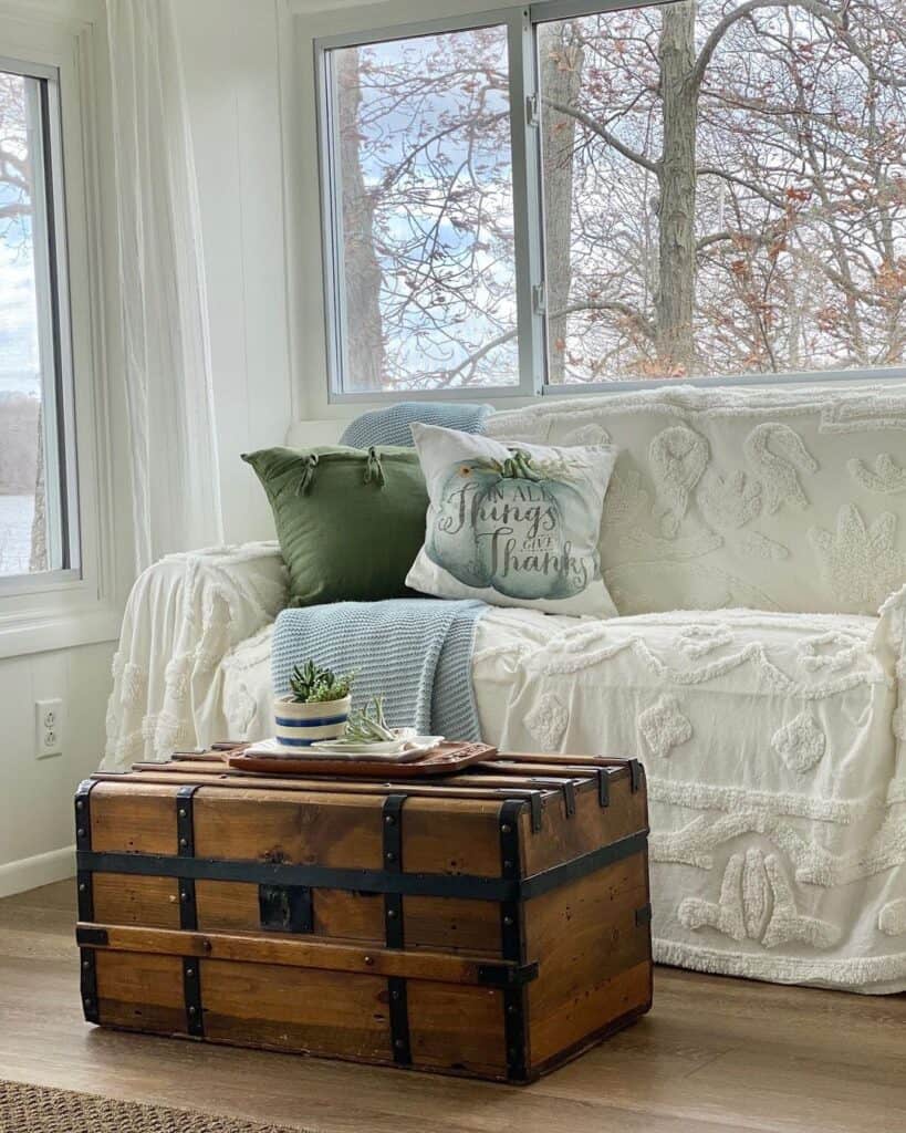 Rustic Trunk Coffee Table