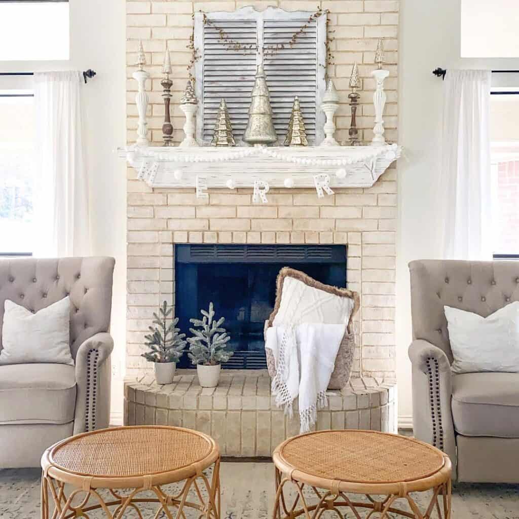 Soft Colors and Textures with Curved Hearth