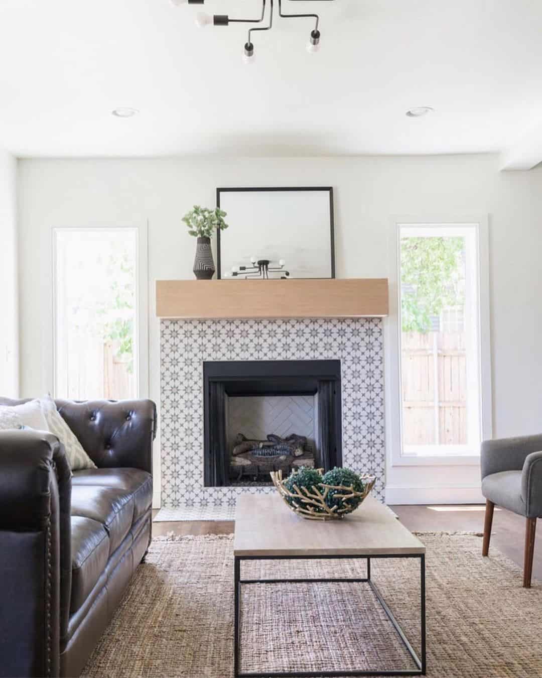 Smart Tiles Fireplace Makeovers - Dwell Beautiful