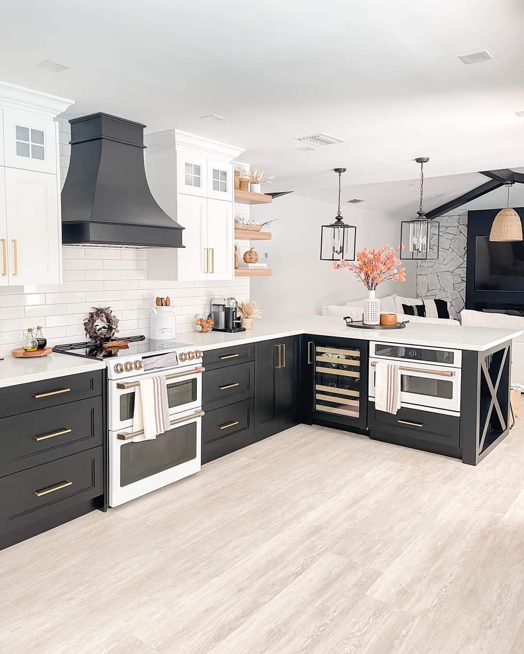 White Kitchen Countertop with Decor - Soul & Lane