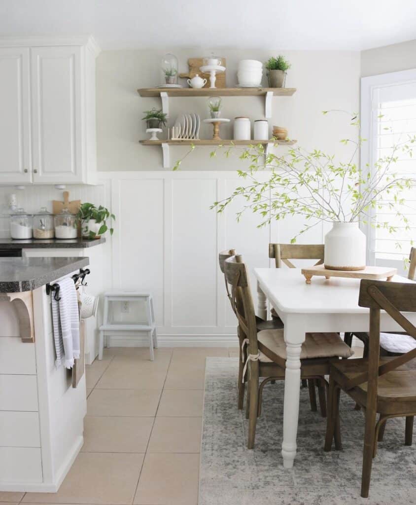 Woods and Whites Cottage Kitchen