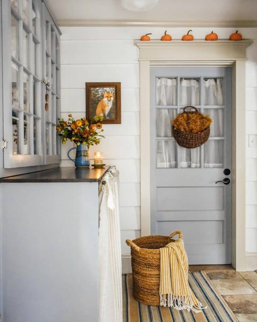Autumn Farmhouse Door Trim