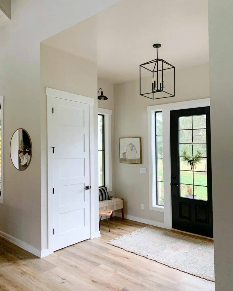 Black Door with White Door Trim Ideas Soul & Lane