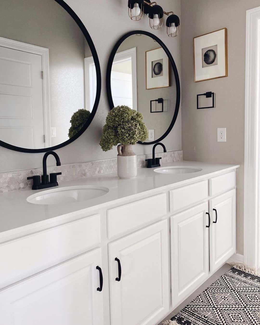 Black White and Gray Bathroom Style Soul & Lane