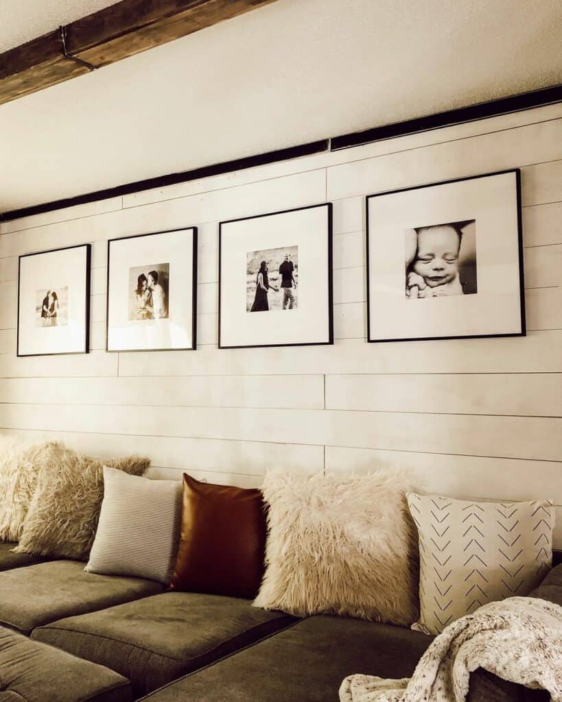Black and White Farmhouse Gallery Wall