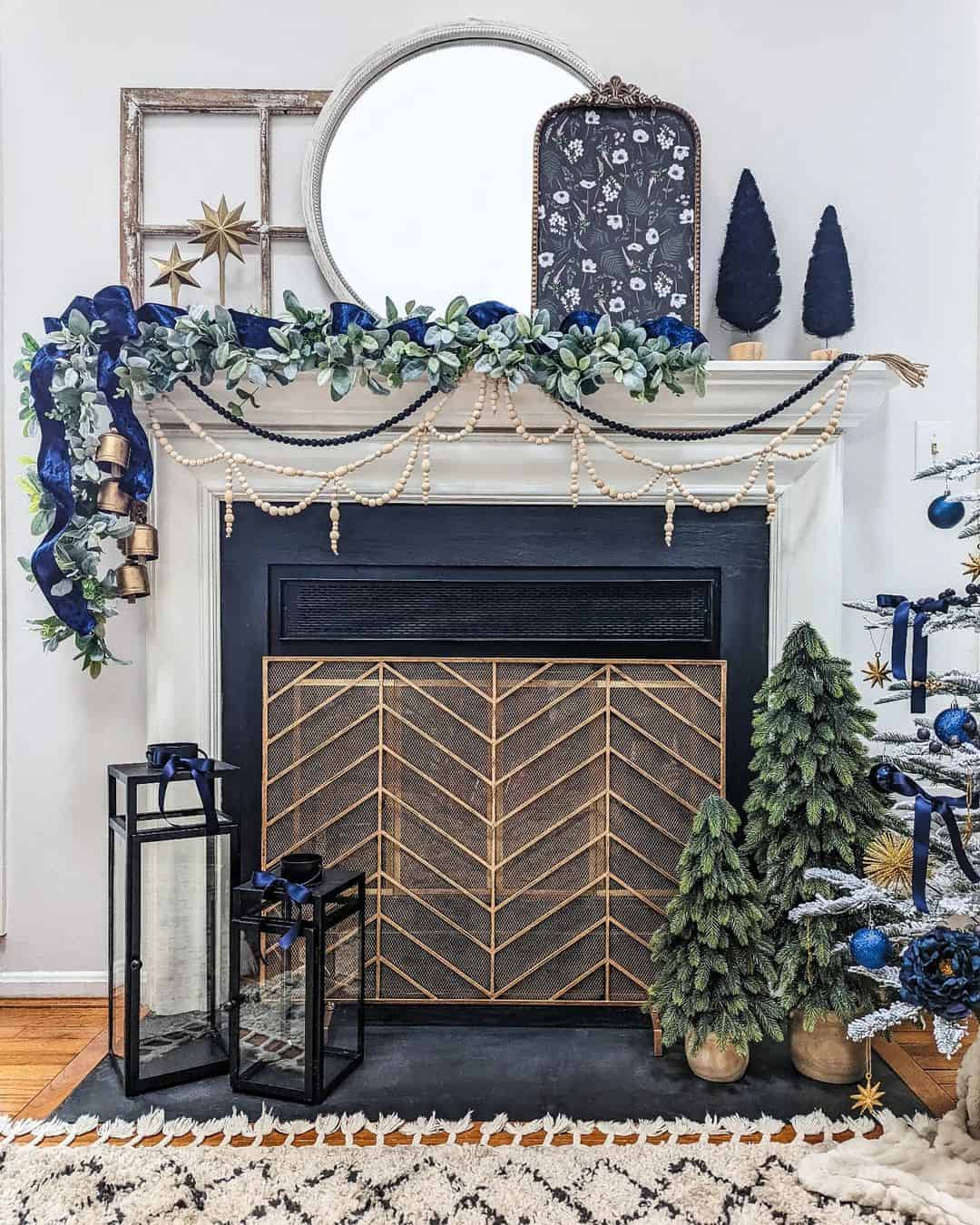 35 Cozy Winter Mantel Décor Ideas to Warm Your Spirits