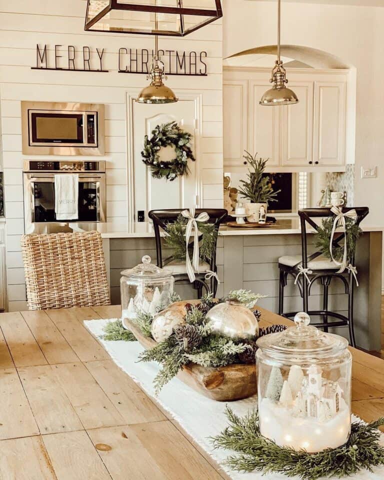 Charming Festive Kitchen Runner