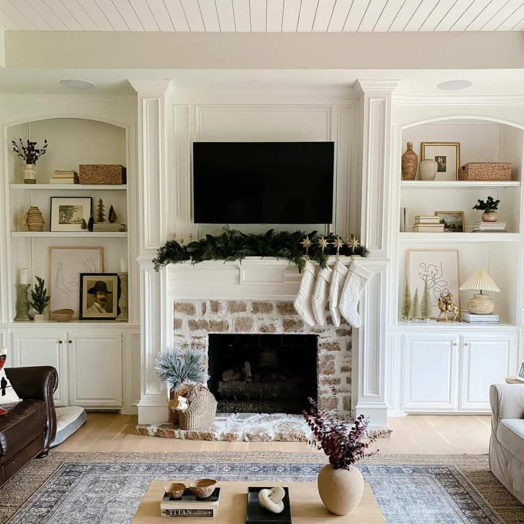 Classic Living Room with Millwork Detailing