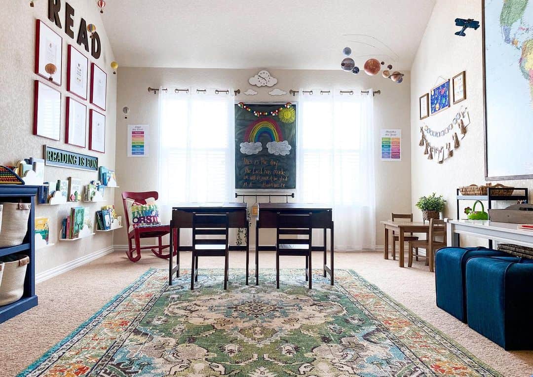 Colorful and Functional Kids' Playroom Soul & Lane