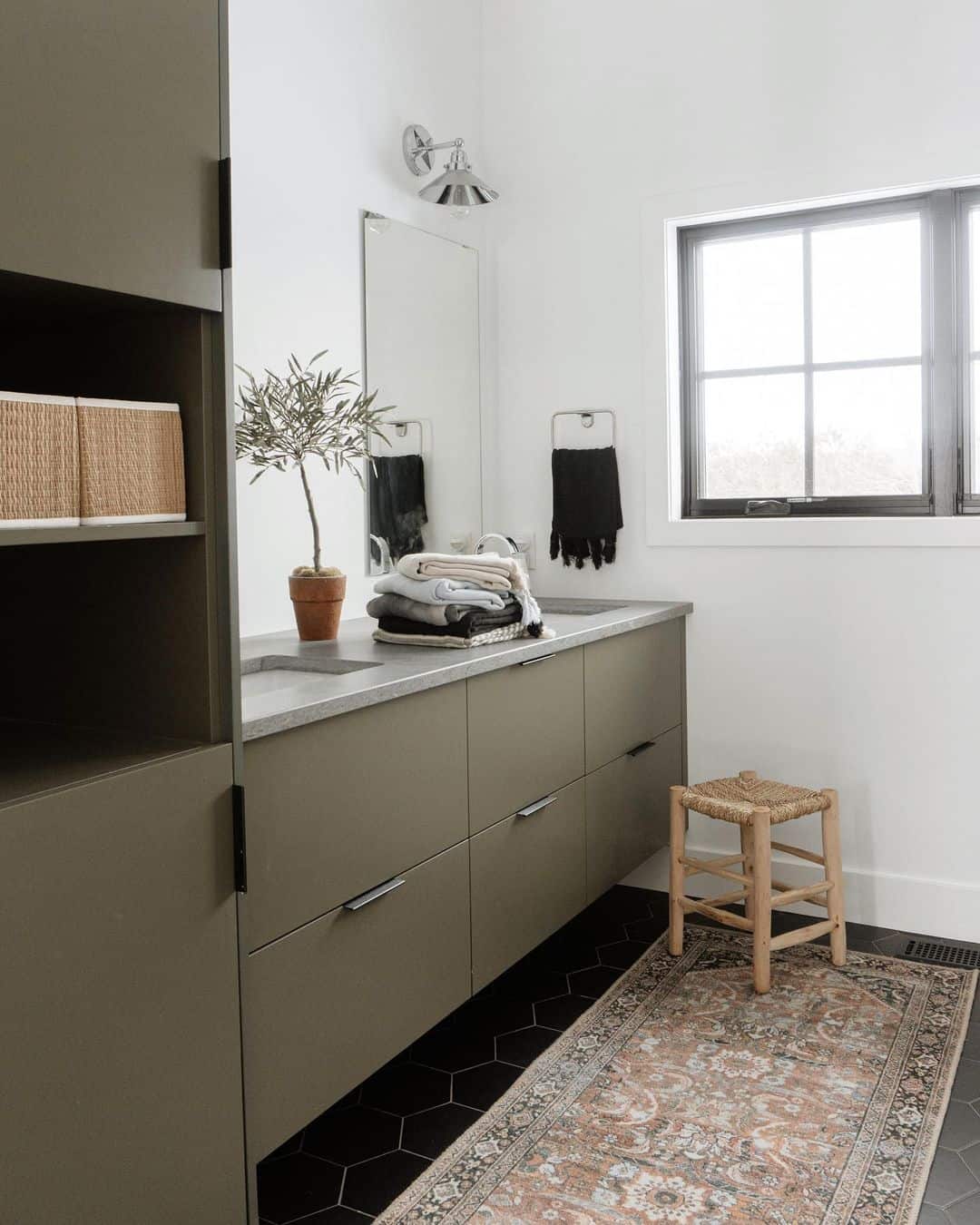Dark Gray With Flat Slab Doors Soul & Lane