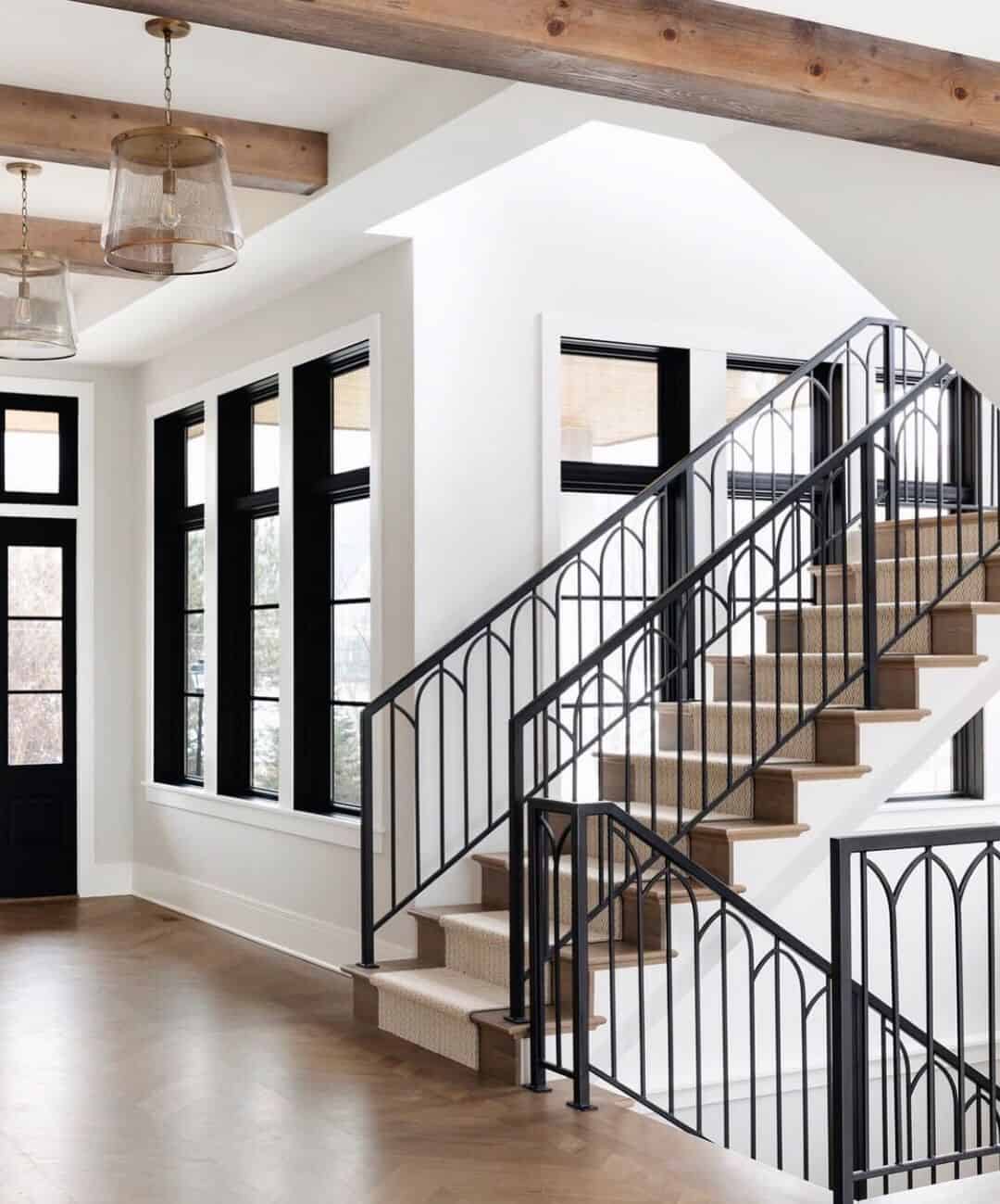 20 Striking Black Stair Spindle Ideas You'll Obsess Over