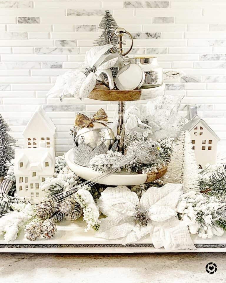 Dreamy Winter Centerpiece