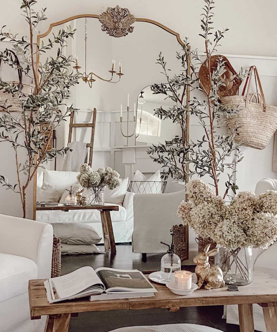 Full-Length Mirror in Living Room - Soul & Lane