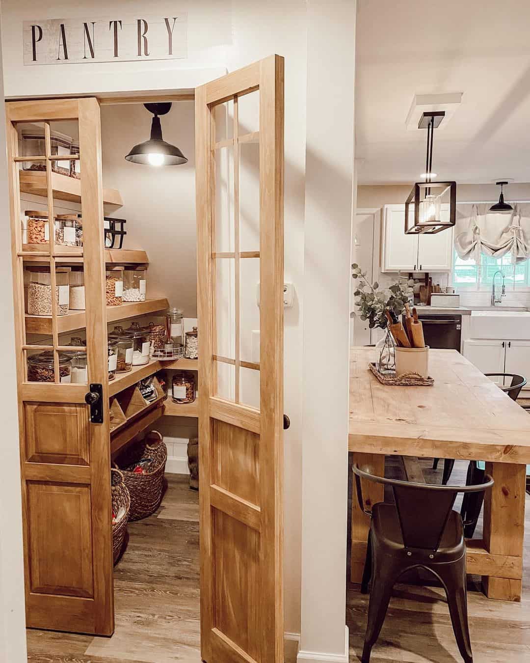 General Store Pantry Doors with Windows Soul & Lane