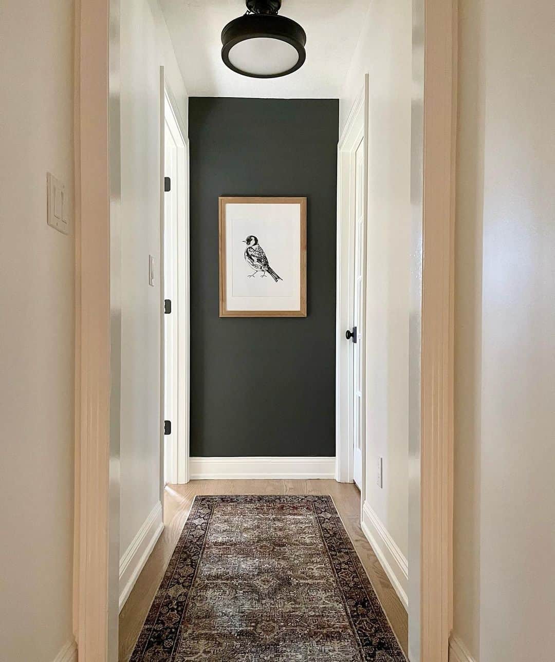 Hallway Artwork for Black Accent Wall Soul & Lane