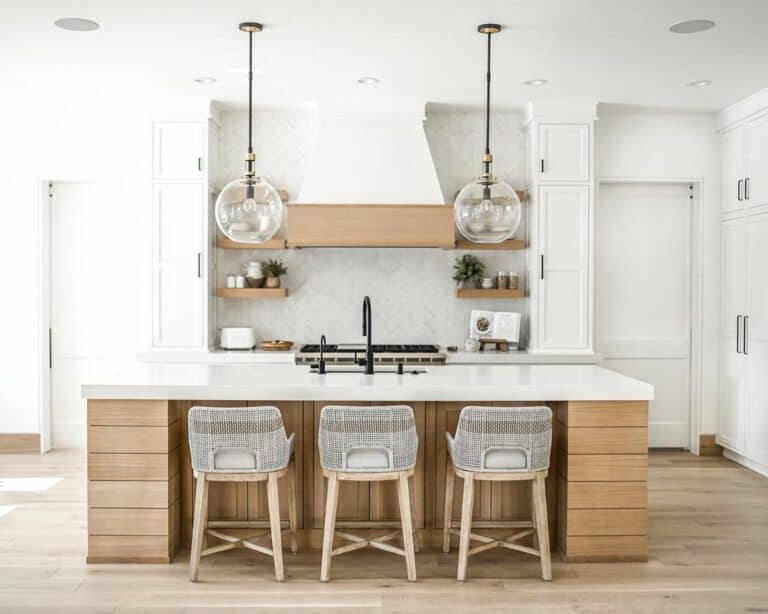 Kitchen Island Back Panel Ideas with Soul & Lane