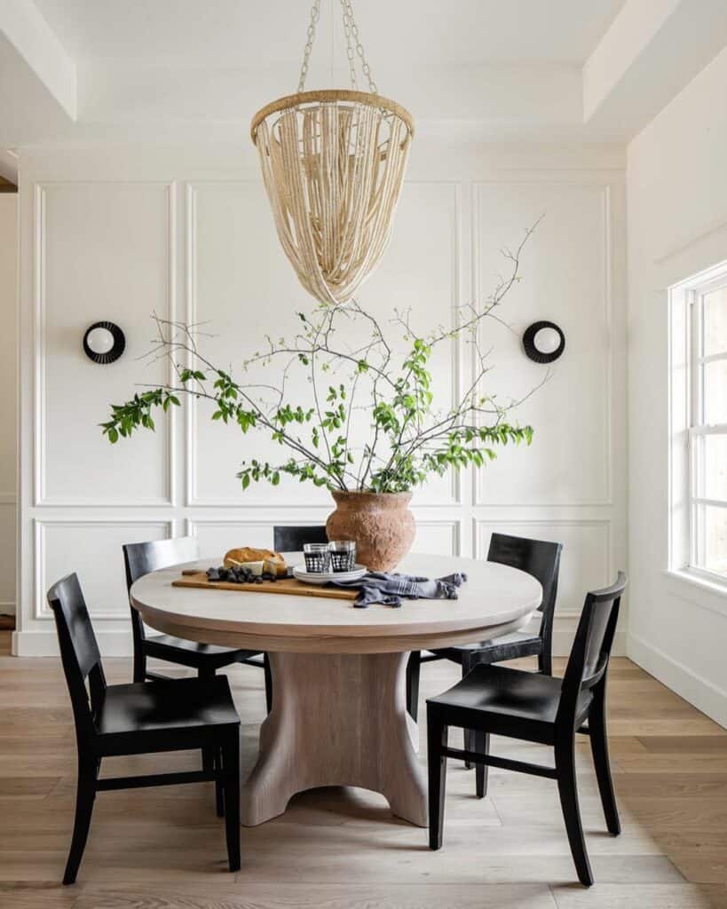 Large Dining Table Vase with Branches