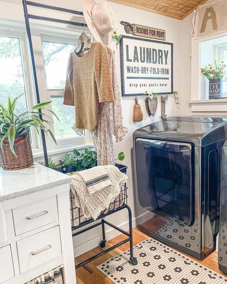 Laundry Signs for Laundry Room Wall