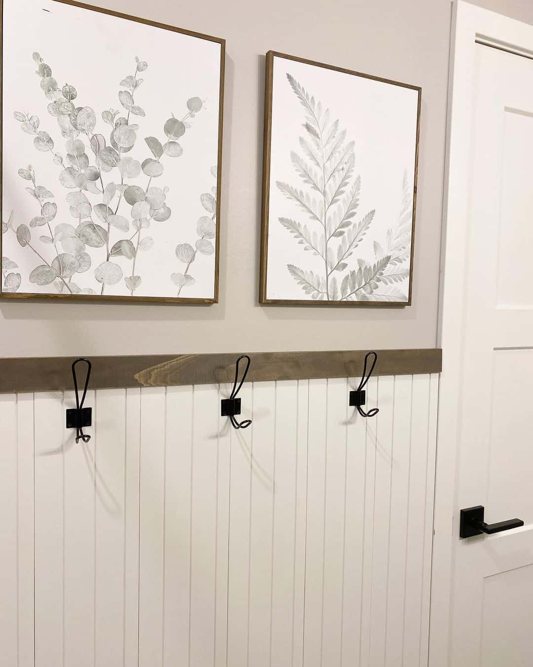 Light Grey Walls With White Beadboard Wainscoting Soul & Lane