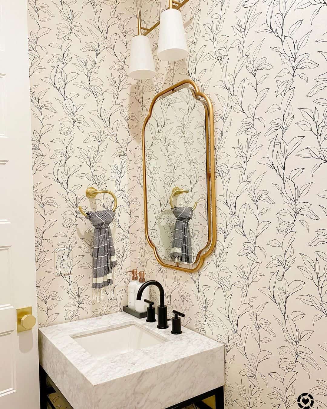 35 Small Bathroom Wallpaper Ideas to Elevate Your Home 35 Small Bathroom Wallpaper Ideas to Elevate Your Home