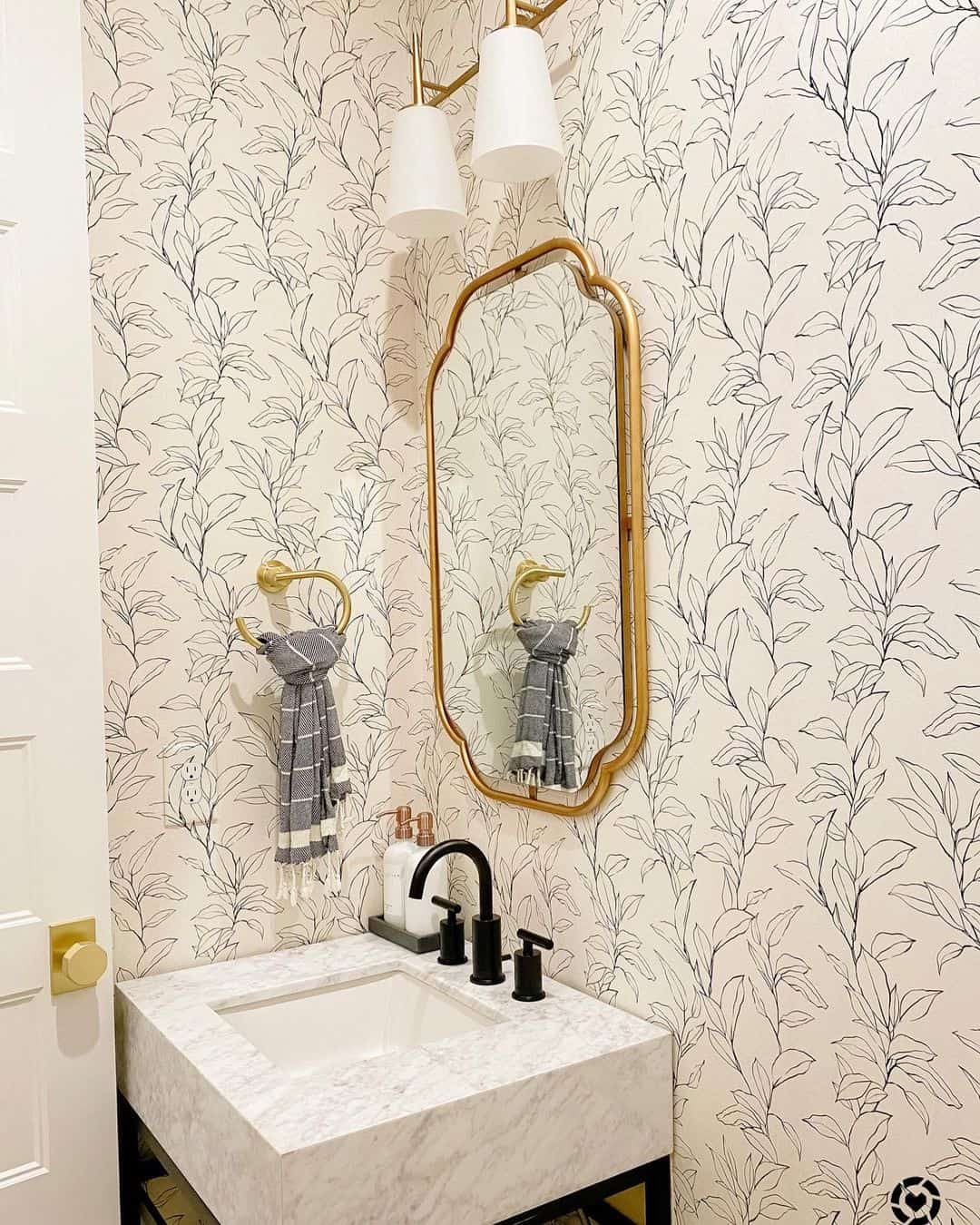 bathroom wallpaper ideas