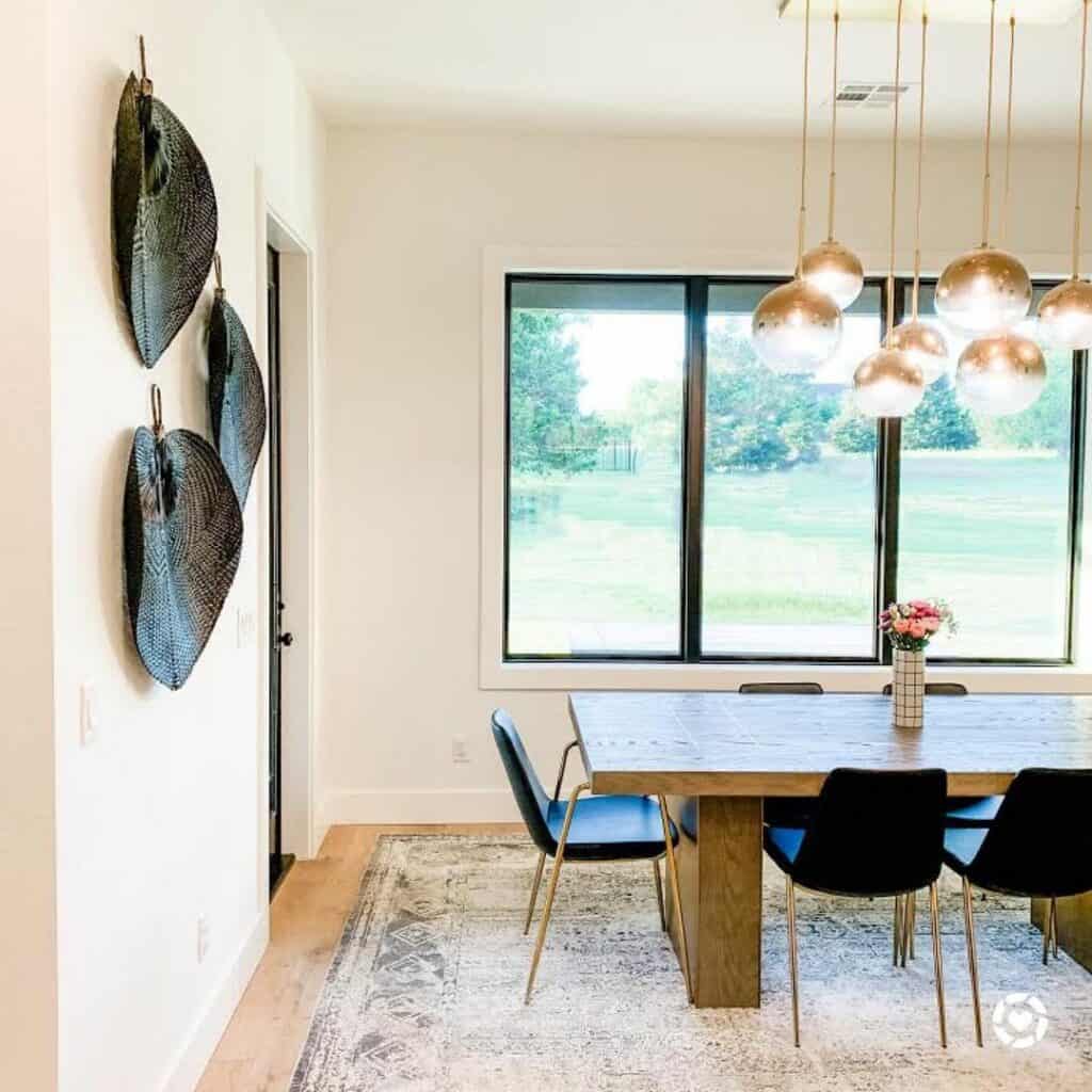 Modern Dining Room Ideas with Natural Accents