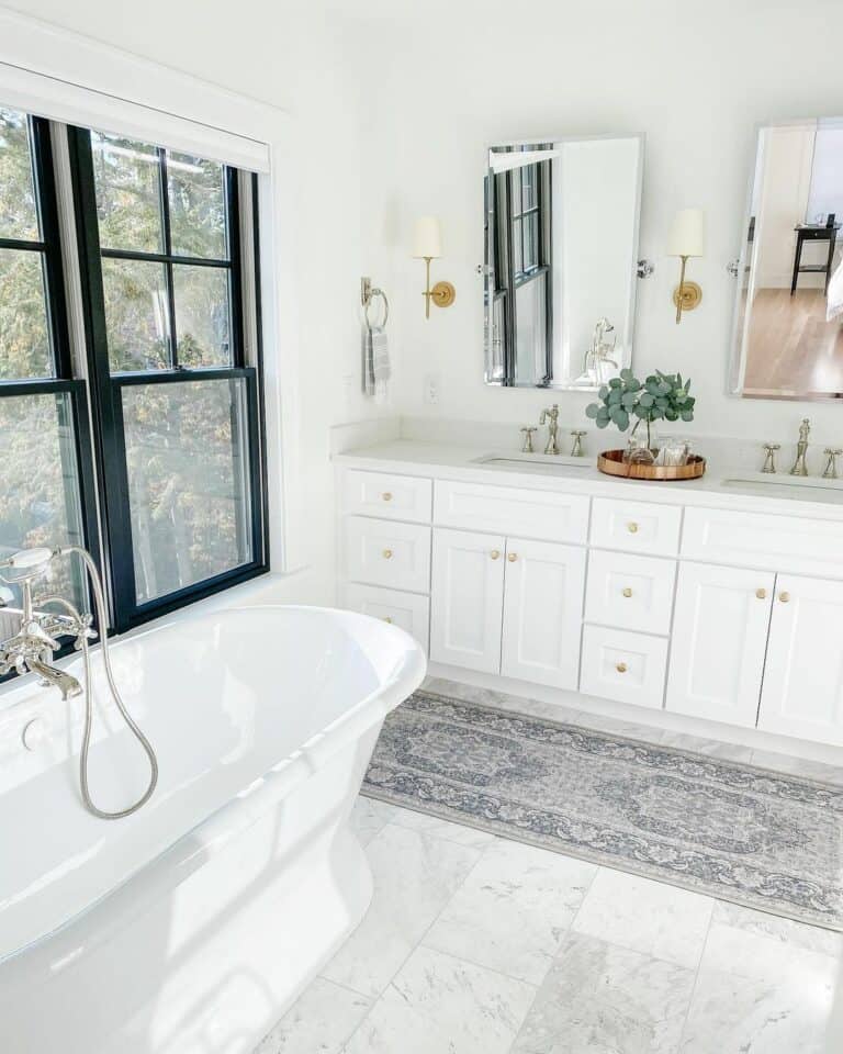 Modern and Traditional Bathroom Windows