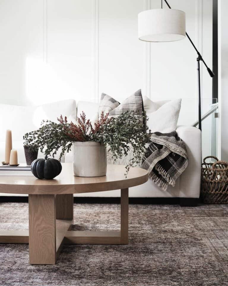 Neutral Living Room with Coffee Table