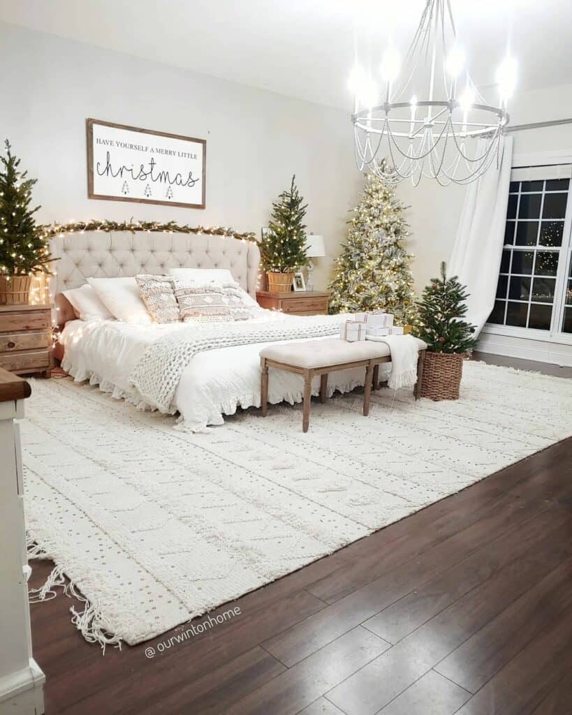 Neutral Winter Wonderland Bedroom