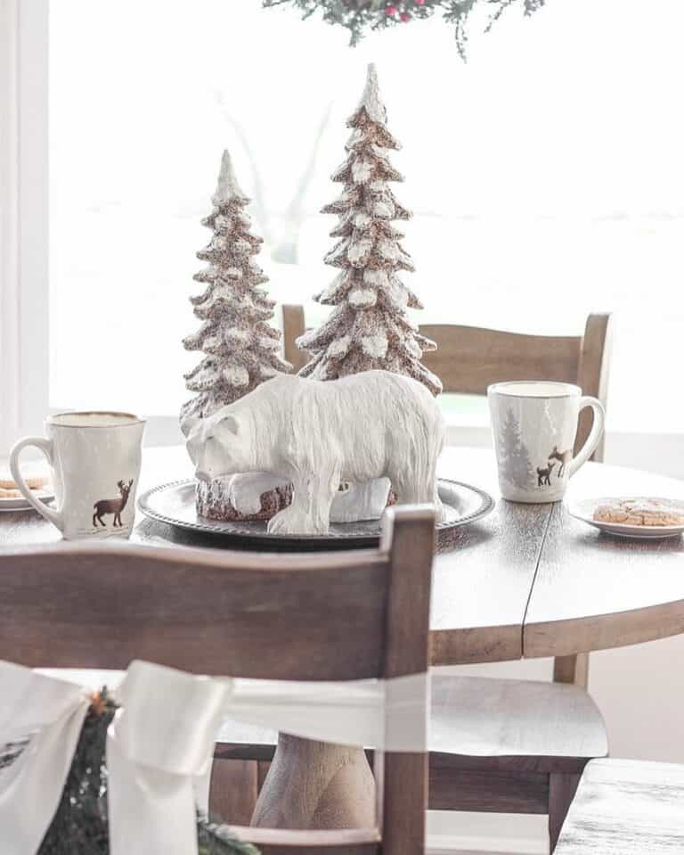 Non-Christmas Winter Table Decorations