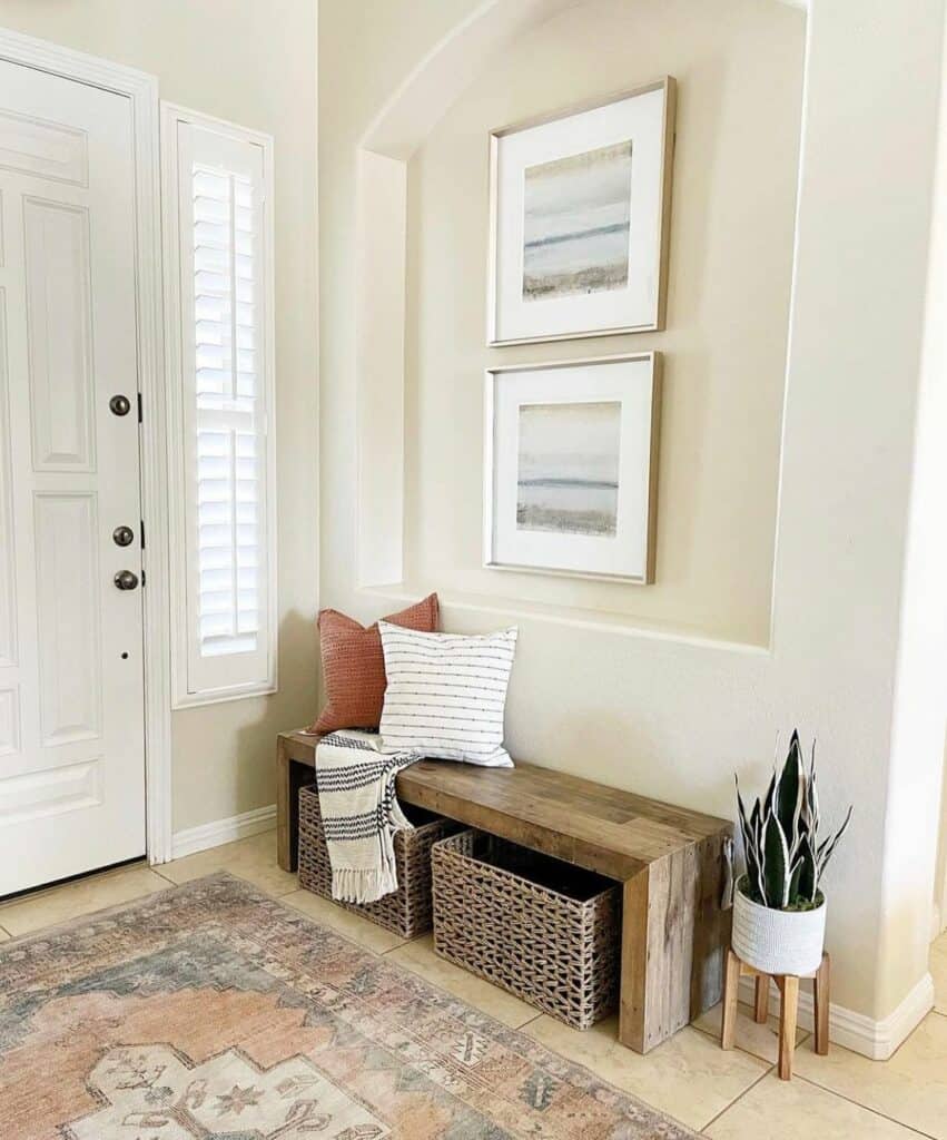 Recessed Wall Displays Entryway Wall Décor