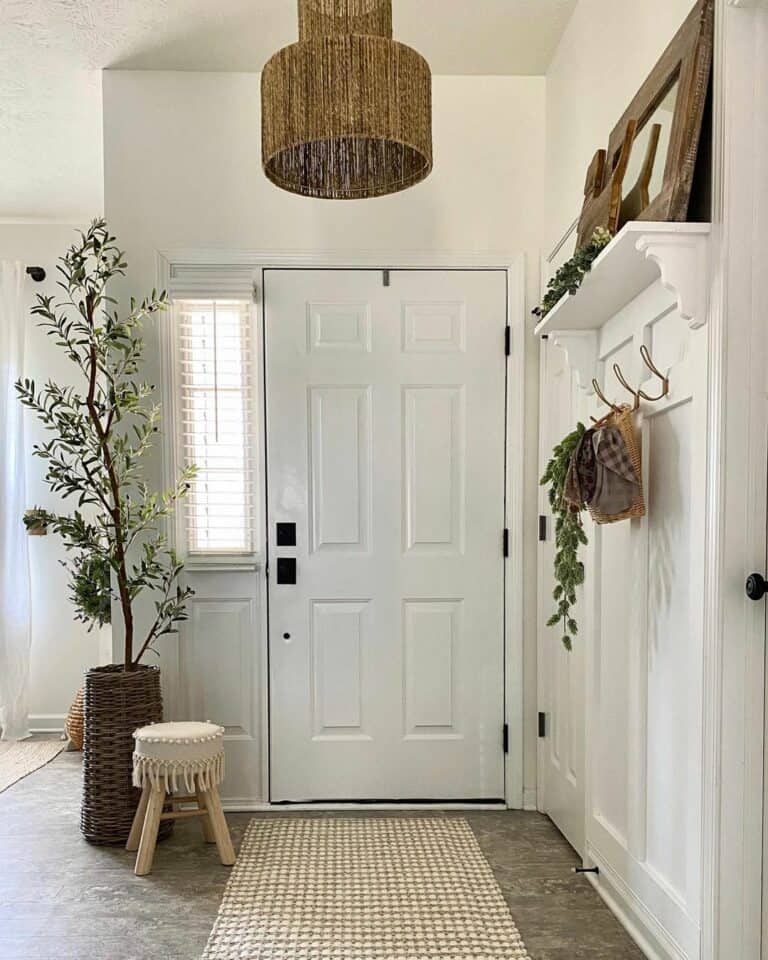 Same Color Front Door and Trim