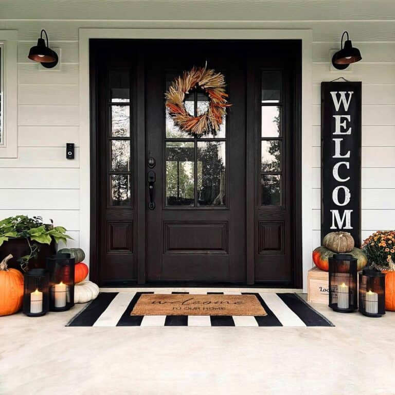 Seasonal Touches for Fall Porch