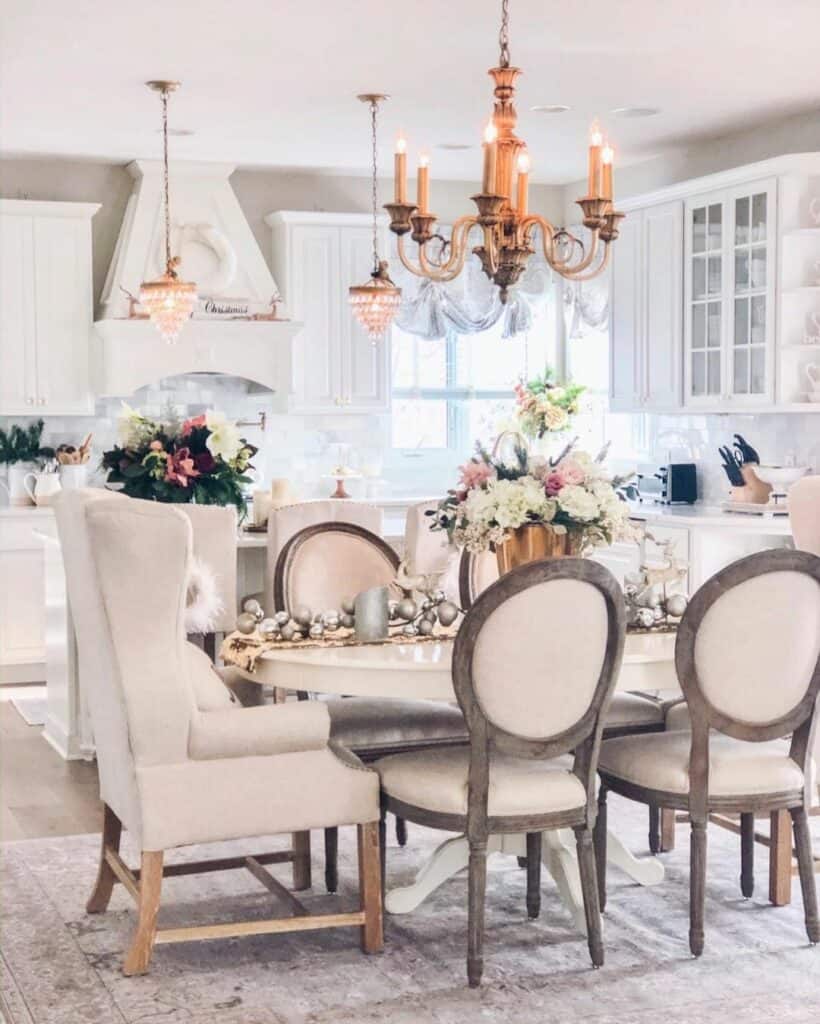 Silver Ornaments Displayed on Dining Table Soul & Lane