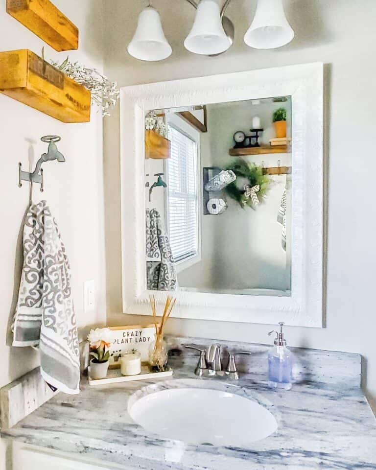 Small Tray with Bathroom Counter Décor Soul & Lane