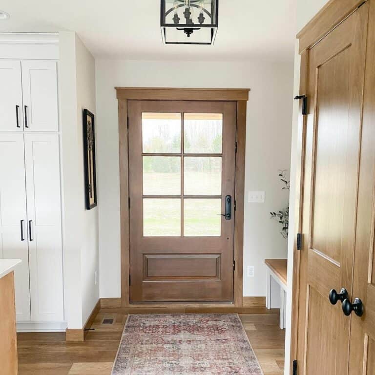 Traditional Natural Wood Exterior Door Soul & Lane