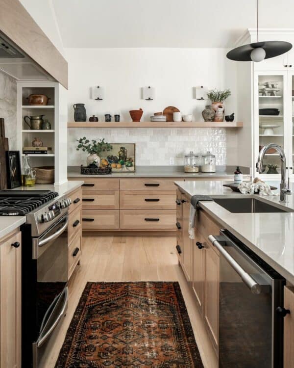 White Oak and a Gray Countertop Soul & Lane