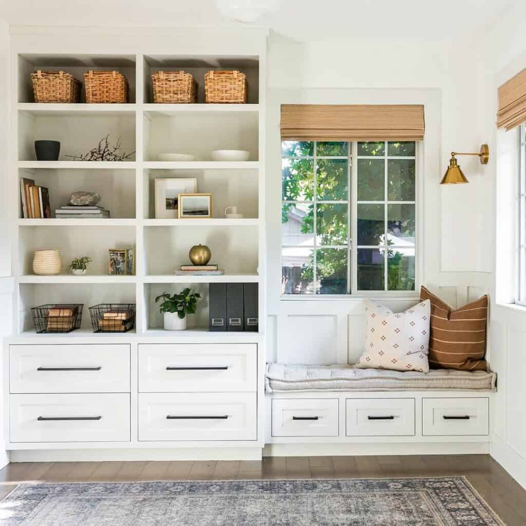 15 Cozy Window Bench with Storage Ideas