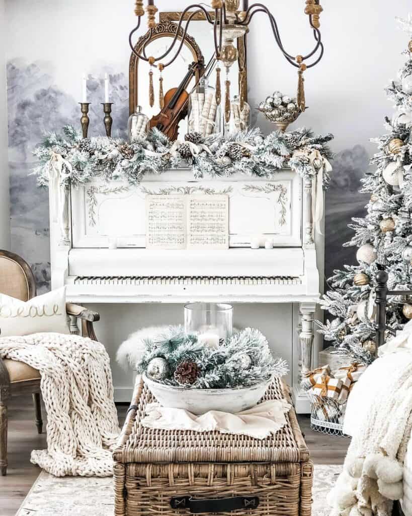 White Winter Wonderland Decoration Ideas