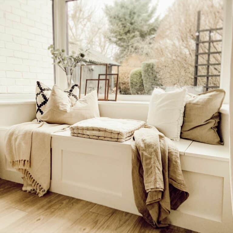 Window Bench Seat with Storage