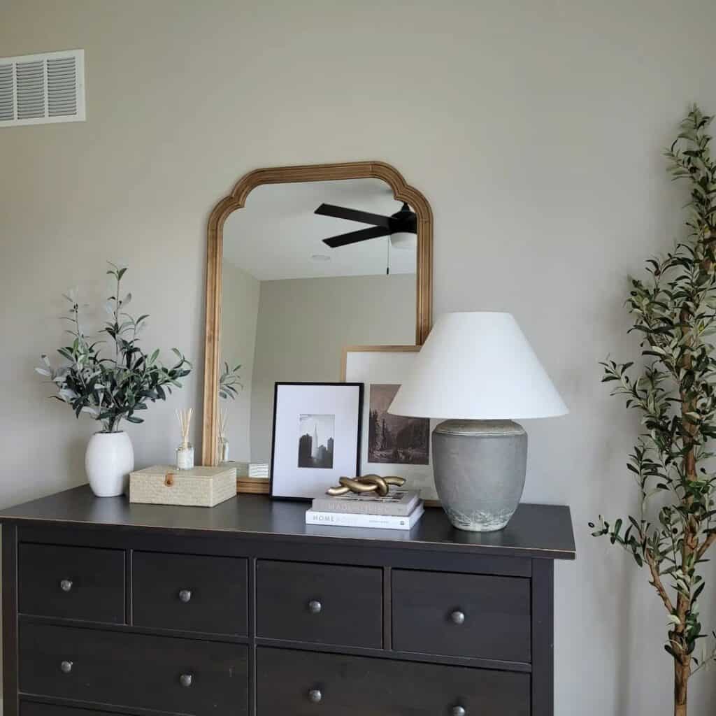 blue dress for baby girl Caraway 6-drawer Dresser with Mirror Black – Furniture World (Las Vegas) main image 1