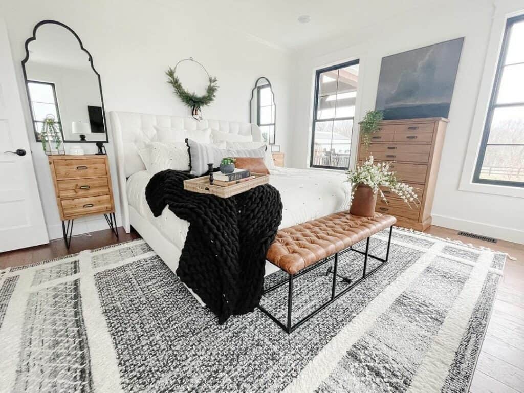 34 Mirrors Behind Nightstands to Compliment Your Bedroom