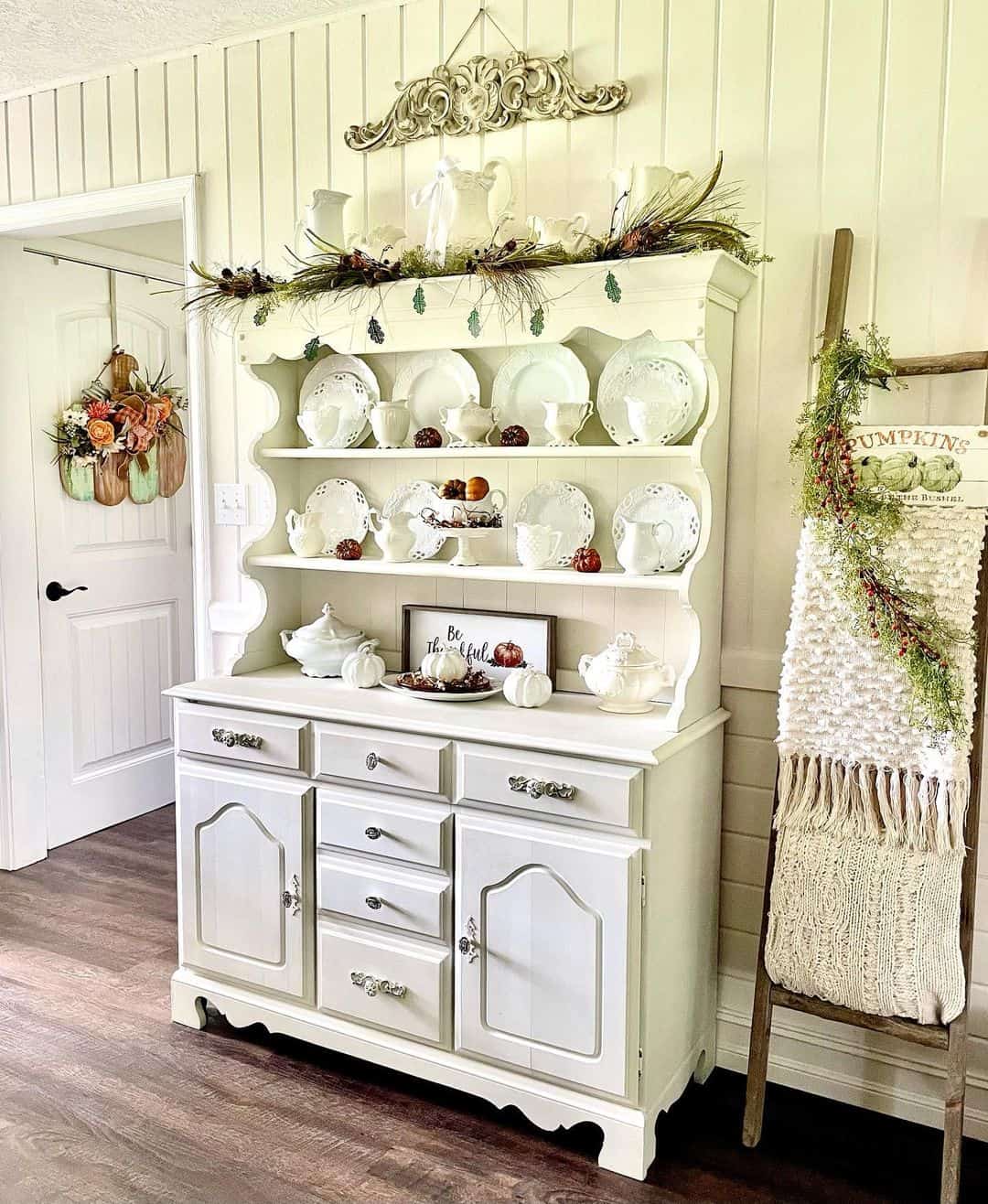 Antique White Display for Dining Room Soul & Lane