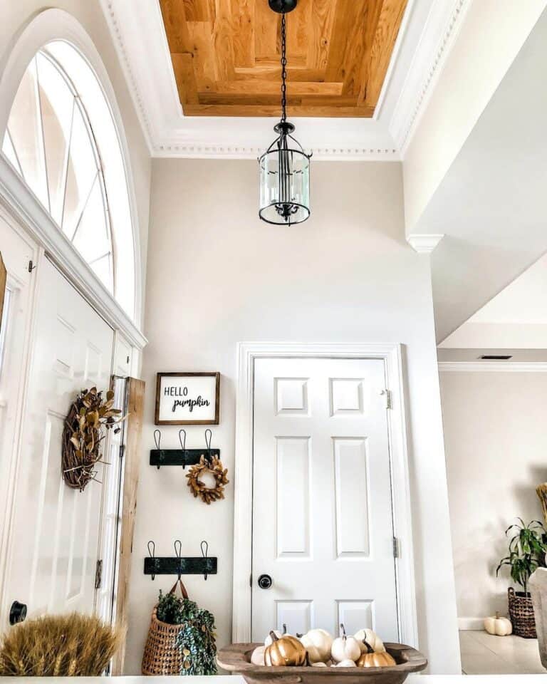 Autumnal Ambiance in Entryway