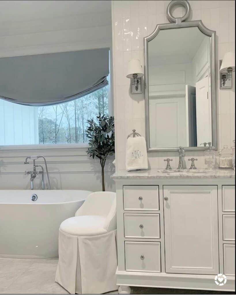 34 Bathroom Stool Ideas to Create a Spa-like Space