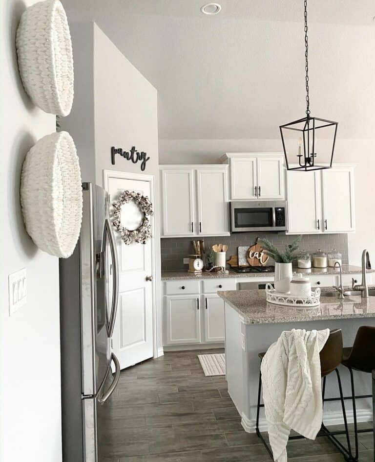 Black Farmhouse Kitchen Island Pendant Light